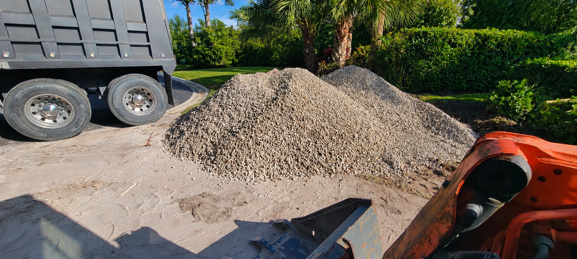 Fill, Gravel, Topsoil & Berm